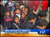 Niños de Escuela Costa Rica visitan el Zoológico de Guayllabamba