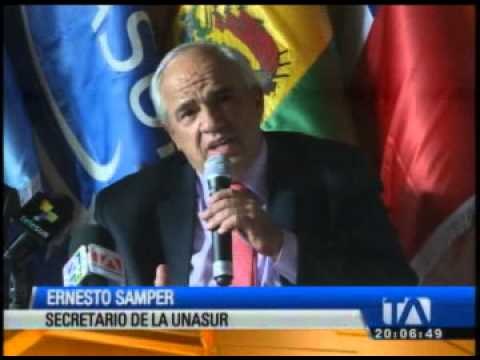 Unasur firmó acuerdos para la producción de medicamentos en Ecuador