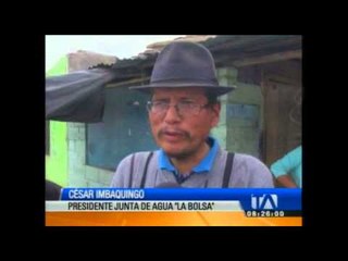 Hace 19 días la comunidad de "La Bolsa" no tiene agua