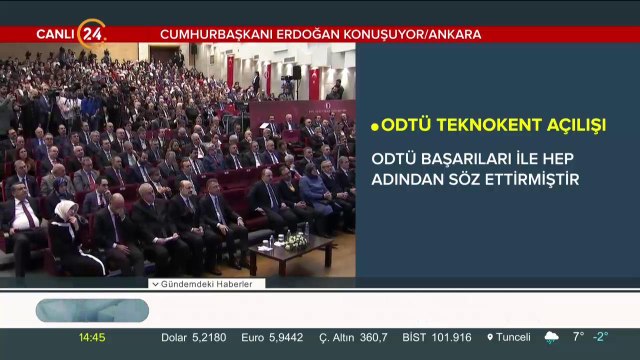 ODTÜ Teknokent Açılışı