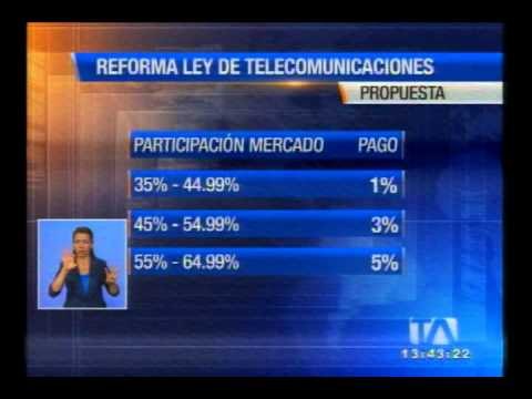 Utilidades: La Asamblea analiza reformas a la Ley de Telecomunicaciones