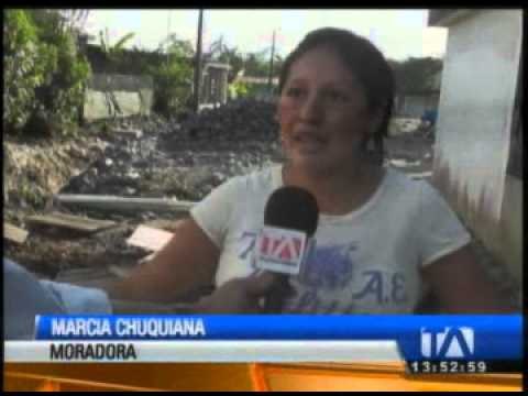 Aguas servidas contaminan el agua del río Puyo