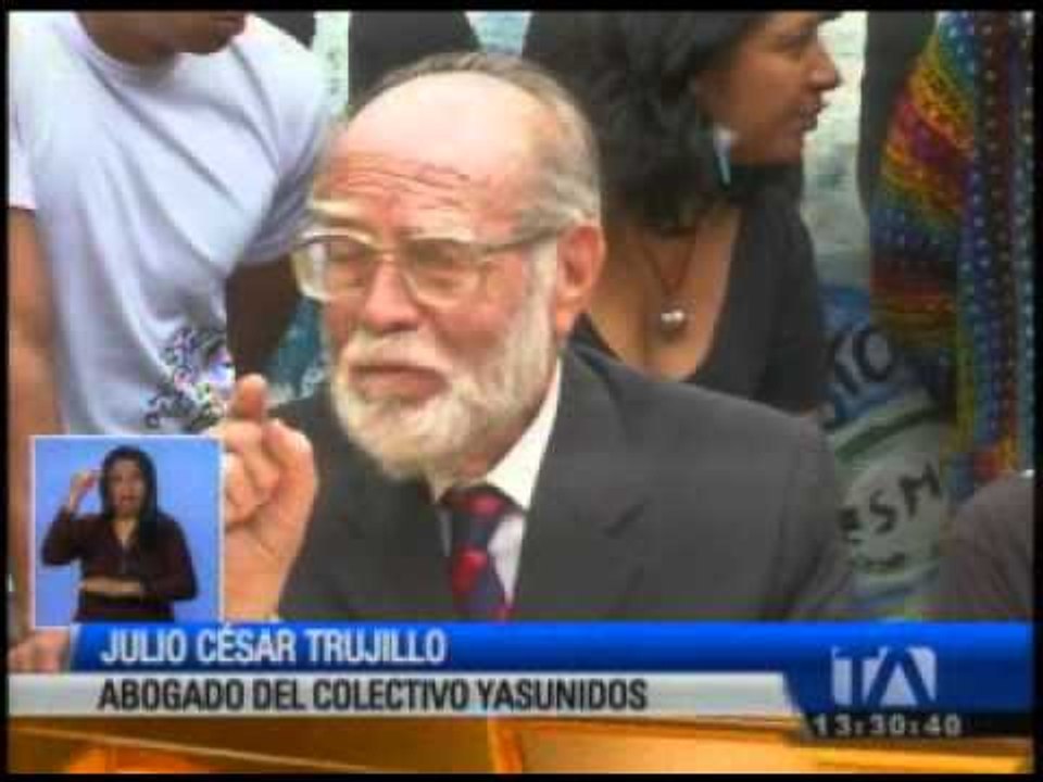 Yasunidos presenta demanda ante la CIDH contra el Estado
