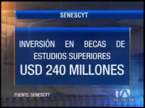 Ecuador es el país de América Latina que más becas otorga a sus estudiantes