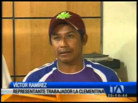 Trabajadores de la Clementina anuncian posible para de actividades