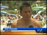 Las familias ecuatorianas visitaron los balnearios durante el feriado