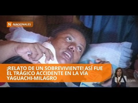 Así fue el trágico accidente en la vía Yaguachi-Milagro