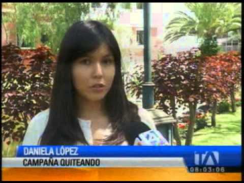 Estudiantes impulsan campaña “Quiteando”