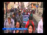 Marchas trabajadores en provincias