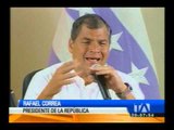 Correa hace algunas sugerencias para afrontar la crisis