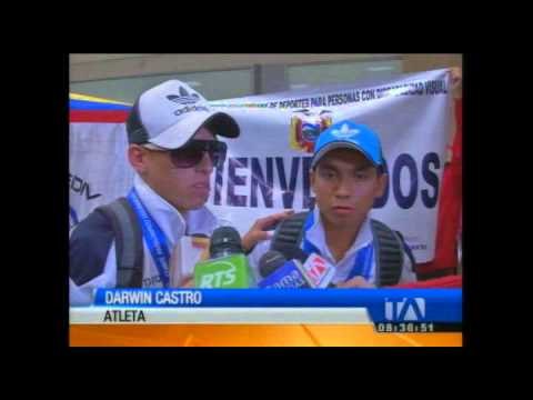Joven con discapacidad visual gana medalla de oro y plata en Colombia