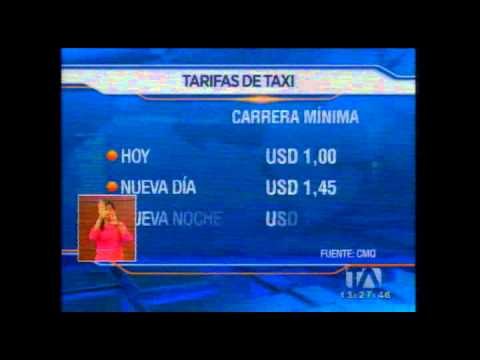 Concejo Metropolitano aprueba el incremento de tarifas de taxis en Quito