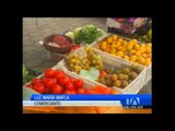 Agricultores del Carchi ofrecen productos orgánicos para la fanesca