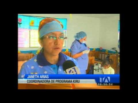 El programa Kiru ofrece atención odontológica gratuita para niños