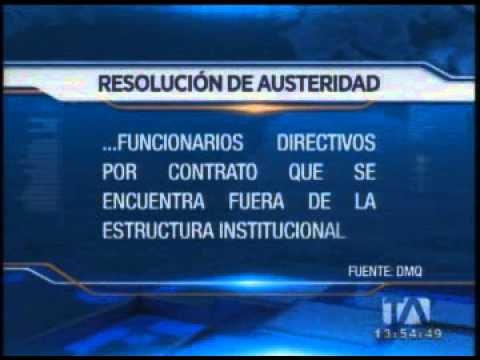 Alcalde Rodas firmó resolución de austeridad