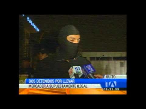 Dos personas fueron detenidas tras decomiso de mercadería supuestamente ilegal