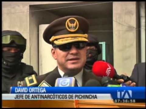 Policía Antinarcóticos decomisa 15 kilos de cocaína en Quitumbe