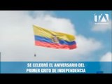 Se celebró el aniversario del Primer Grito de Independencia