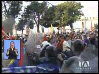 Convocatoria al paro logró concentrar a líderes de la oposición