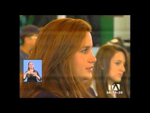 Kevin Freire, un joven no vidente que es un ejemplo de vida