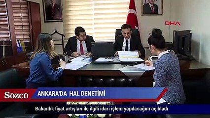 Ticaret Bakanlığı’ndan hal baskını
