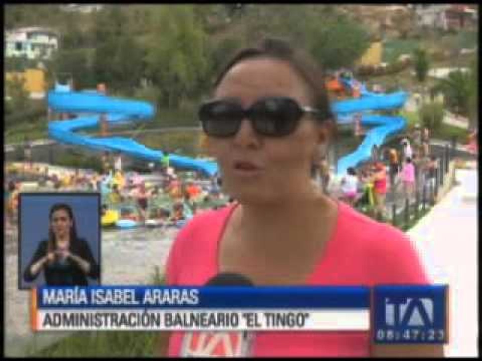 Balnearios y museos fueron las opciones para quienes disfrutaron del feriado en Quito