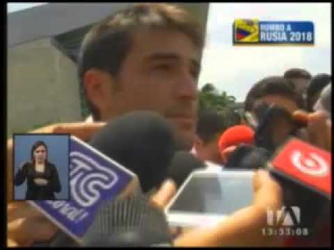 La selección uruguaya llegó a Guayaquil