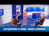 Los Desayunos 24 Horas. Debate económico entre Patricio Rivera y Alberto Dahik