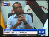 Vicepresidente Jorge Glas actualiza cifra de afectados tras terremoto - Teleamazonas