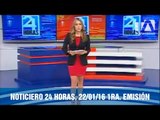 Noticiero 24 Horas, 22/01/16 (Primera Emisión)