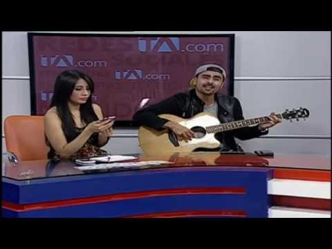 #LiveChatTA con el cantautor David Cañizares - Teleamazonas