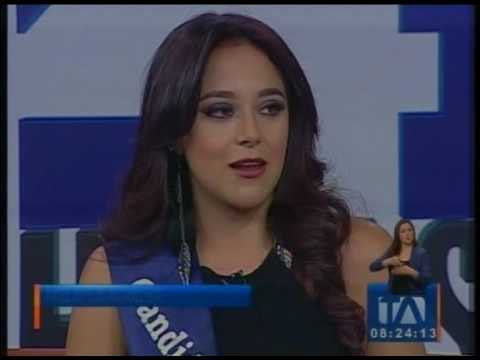 Teresa Rosero y Melissa Aguirre, dos bellas candidatas a Reina de Quito