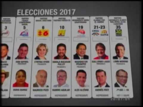 Solo dos binomios presidenciales mantienen su candidatura en firme - Teleamazonas