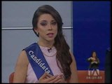 Verónica Súarez y Cristina Delle Vigne, dos bellas candidatas a Reina de Quito