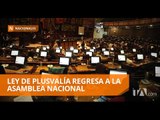 La Asamblea se apresta a tratar el Proyecto de Ley de Plusvalía - Teleamazonas