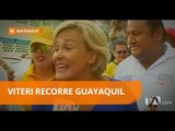 Cynthia Viteri visitó la García Goyena y la 34 en Guayaquil - Teleamazonas