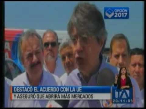Guillermo Lasso presentó su plan Un Millón de Empleos - Teleamazonas
