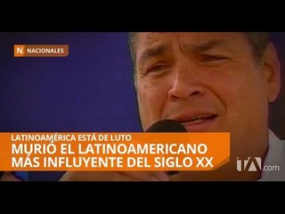 Descargar video: Rafael Correa llama a los jóvenes a aprender de la historia de Fidel Castro - Teleamazonas