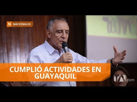 Paco Moncayo se reunió con militantes de Centro Democrático - Teleamazonas