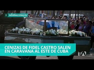 Download Video: Inicia el recorrido final de las cenizas de Fidel Castro - Teleamazonas