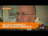 Falleció el periodista Jorge Vivanco Mendieta - Teleamazonas