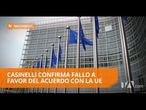 Cassinelli: La Corte Constitucional falló a favor del acuerdo con la UE - Teleamazonas
