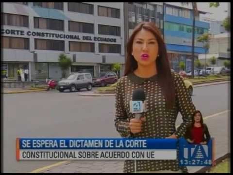 Se espera el dictamen de la Corte Constitucional sobre acuerdo con UE