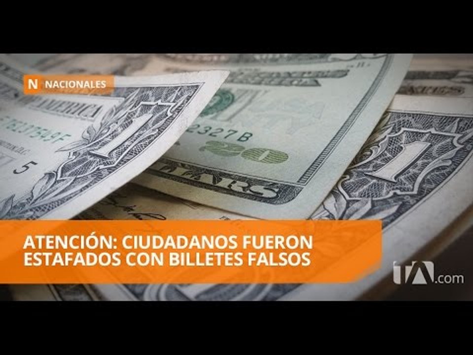 Locales comerciales denuncian estafa con billetes falsos - Teleamazonas