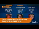 Así está la intención del voto según tres encuestadoras - Teleamazonas