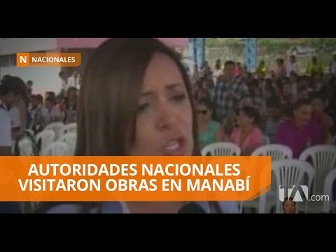 Correa recorrió obras que se realizan en la Cárcel El Rodeo - Teleamazonas