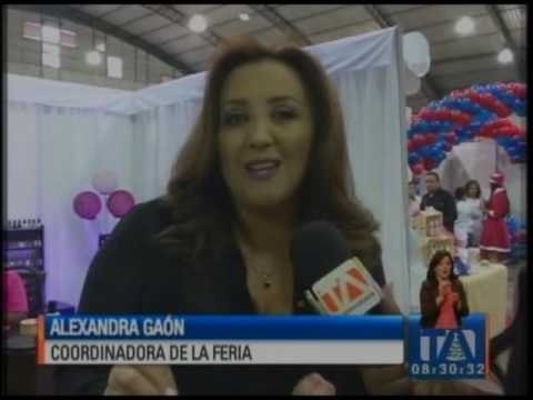 Feria navideña en el Centro de Exposiciones Quito - Teleamazonas
