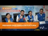 El CNE ajusta detalles para simulacro electoral - Teleamazonas
