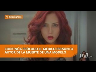 Download Video: Fiscalía investiga la muerte de modelo durante una cirugía estética - Teleamazonas