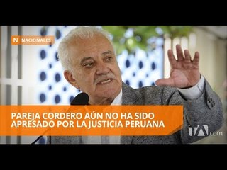 Fiscalía: Pareja Cordero aún no ha sido detenido - Teleamazonas